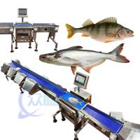 62m/min Spécialité classificateur de poids de poisson machine de tri en direct du poids du poisson contrôle informatique