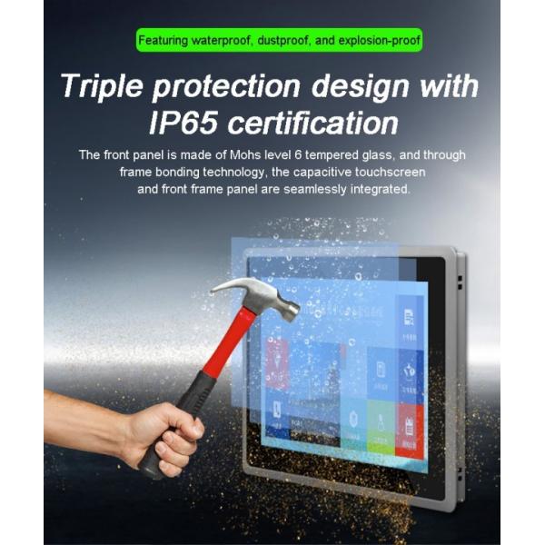 21.5-inch Embedded Industrial TouchScreen Panel PC HMI Panel PC IP65 Waterproof Lcd Monitor