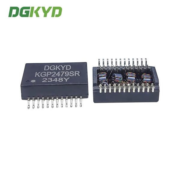 KGP2479SR - (POE) 安全隔離トランスフォーマー 24ピンSMD