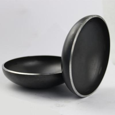 A234 Carbon Steel Cap Astm Welded Pipe Cap Black Seamless sch40