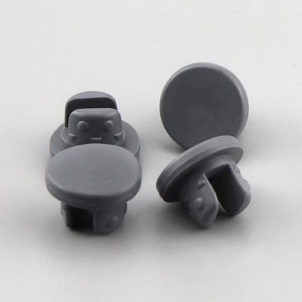13mm 20mm 28mm Sterile Medical Brominated Rubber Stopper for Glass Injectable vial Antibiotic Bottle