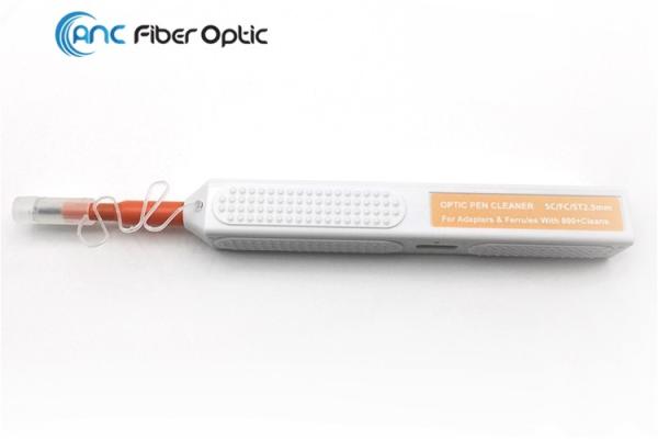 Anti estática do líquido de limpeza alaranjado do conector ótico da fibra para o conector de 2.5mm 1.25mm