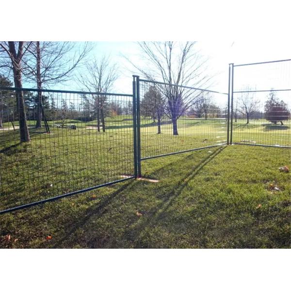 Construction Powder Coated Q195 Temporary Site Fencing 6ft Panels