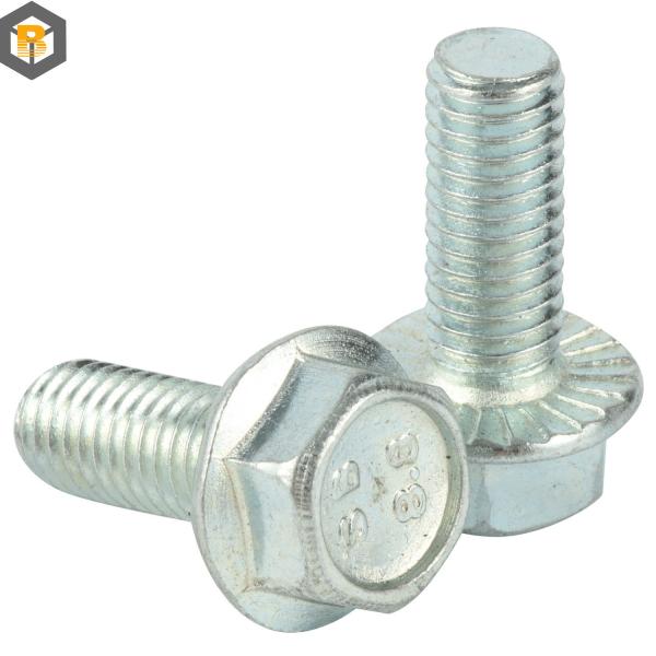 Metric Zinc Hexagon Socket Hex Head Flange Screw Bolts for Environmental BY-0501