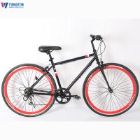 Homme adulte OEM vélo 6 vitesses freins à disque 700c vélo de route 1,7m