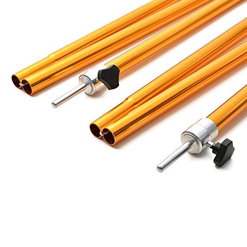 7075 T6 Aluminum Tube , Anodized Aluminium Telescoping Tent Poles