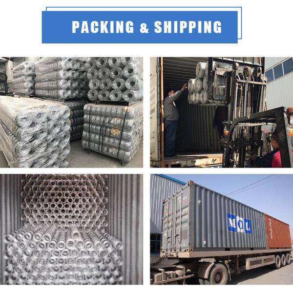 1.8 mm Épaisseur Clôture de champ d'élevage pour chèvres