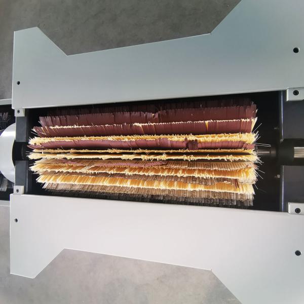 PM120A Small Three Rollers Brush Manual Wood Sanding Machine for Smooth Wood Surfaces