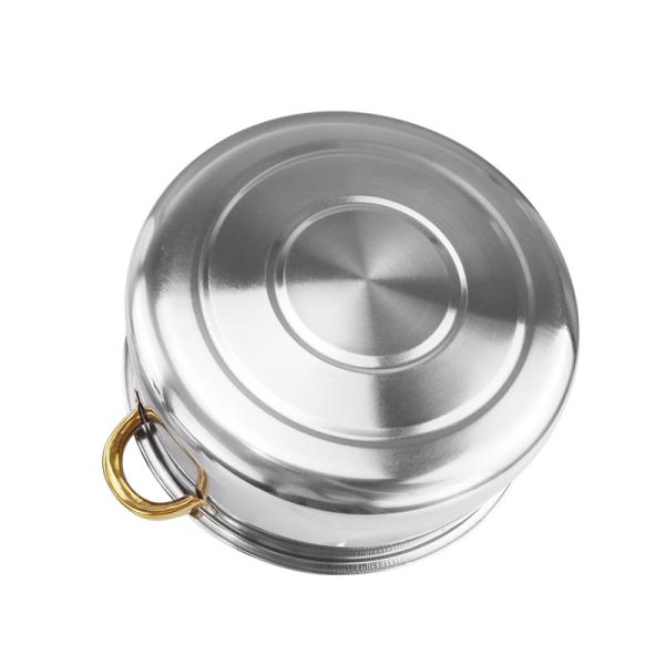 Five Layers Stainless Steel 410 Steamer Food Pot  For Restaurant