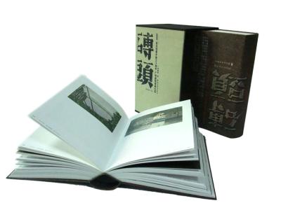 Service d'impression fait sur commande de livre relié de bon d'unité centrale d'obligatoire parfait pour la promotion