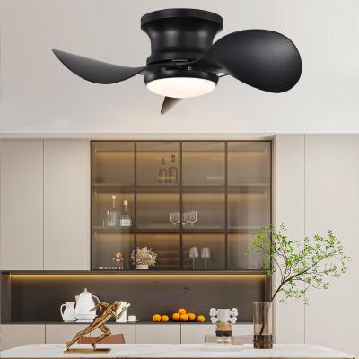 Dimmable LED Flush Mount Ceiling Fan With LED Light Customized