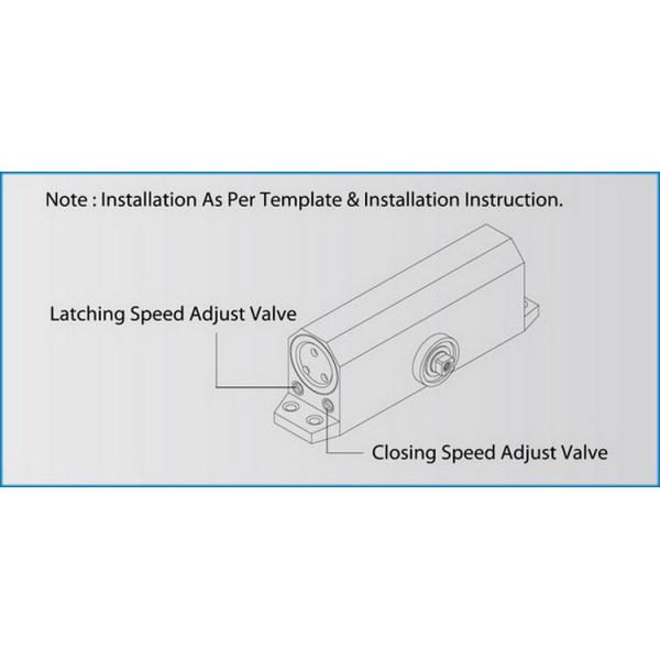 Дверь металла управлением безопасности - более близко с Джамб Д503Т открытой руки владением легким открытым верхним