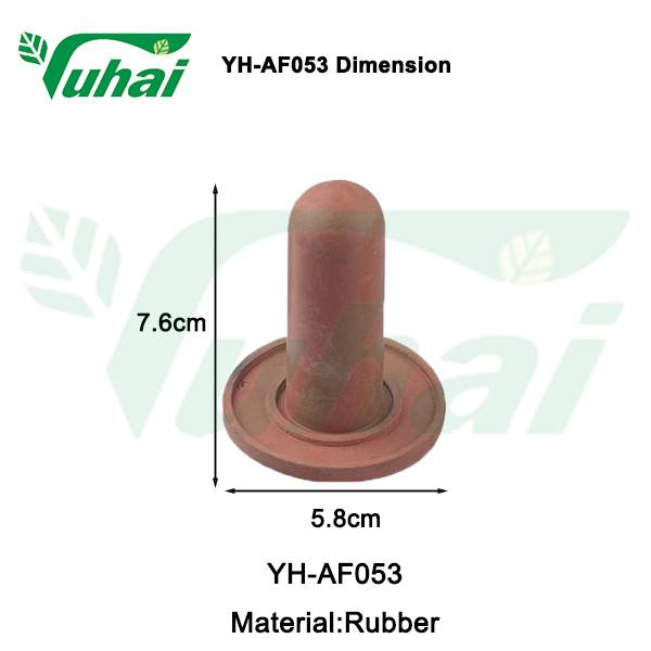 Jujube Animal Feeding Teats Rubber Calf Teat 26g Weight Calf Teats