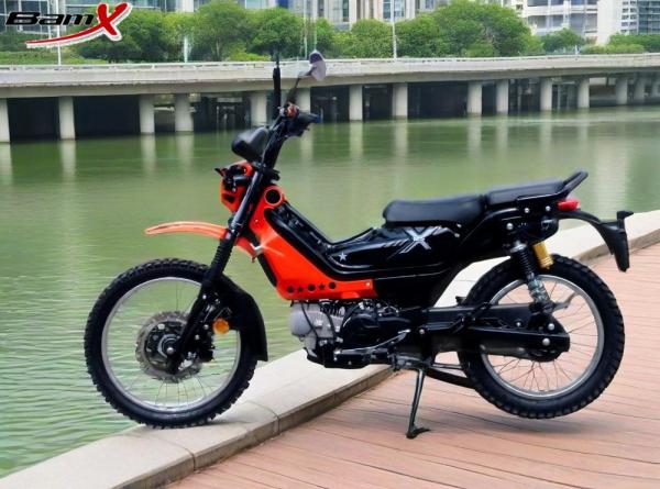 Single Cylinder Scooter Gas CUB Motorcycle 125cc Bike 2.1l Off Road Dirt Bike Pocketbike