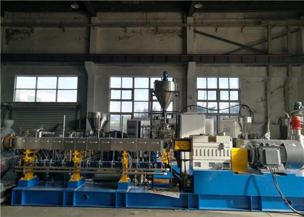 High Efficiency Two Stage Extruder Machine For PVC Cable 71mm/180mm Screw Diameter