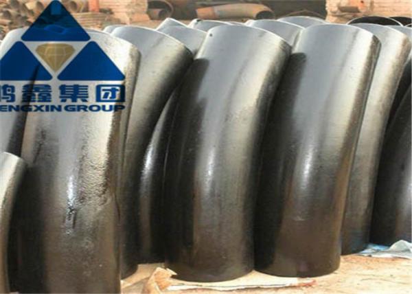 ASTM A234 WPB 5D 6 Inch Steel Pipe Bend , 60 Degree Pipe Bend SCH40