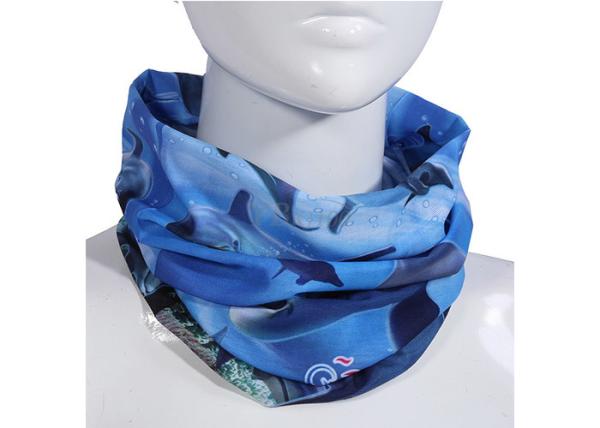 Absorb Sweat  Neck Scarf For Soccer Player , Breathable Football Uv Protection 