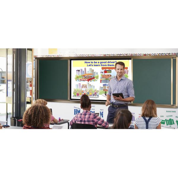 1920 X 1080 Interactive Digital Whiteboard All In One 65 75 86'' ​School Teaching