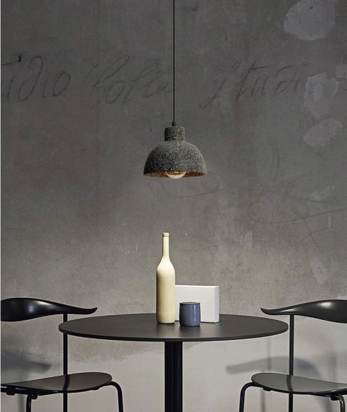 Danish Design Industrial  E27 Creative Bar Bedroom Bedside Restaurant Concrete Pendant Light(WH-VP-183)