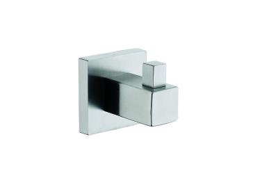 anti grupos do hardware do banheiro da oxidação, cremalheira escovada 24x13x62cm do gancho de toalha do níquel