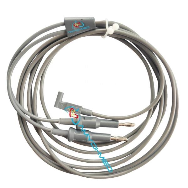 Reusable Silicone Patient Plate Cable with 4.0mm Banana Plug for ESU handpiece control