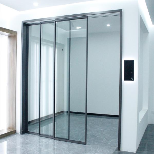 ±1% Tolerance Extruded Aluminium Profiles for Double Track Sliding Doors Roller Track
