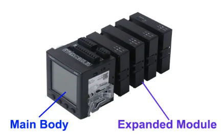 Функция класса 0.5S метра AC серии APM8xx Programmable умная Multi