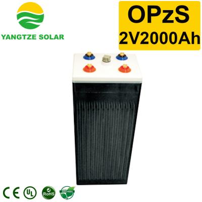 High Impedance Impact OPZS Tubular Battery Solar 2V 2000Ah