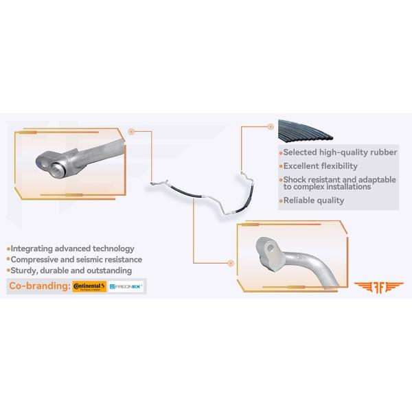 Hino 888-535 Suction Truck Air Conditioning Pipeline                     