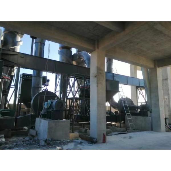 Rotationl Speed 17-19r/min Raymond Grinder Mill for 0.045mm Calcium Carbonate Powder