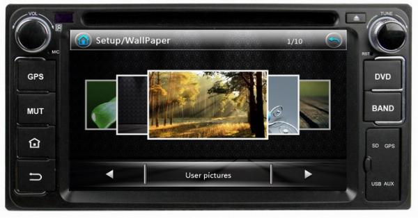 Ouchuangbo Car Radio GPS Navi Toyota Vios Avanza 2003-2010 Auto DVD Multimedia System OCB-6229A