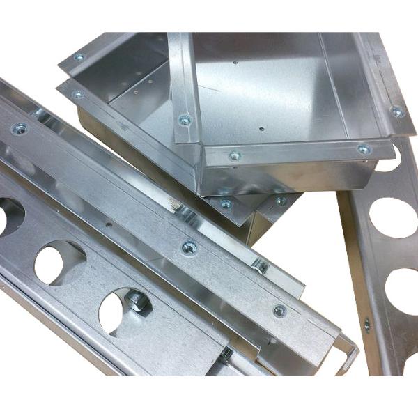 ROSH Sheet Metal Cutting Service 0.05mm Precision Stamping Parts