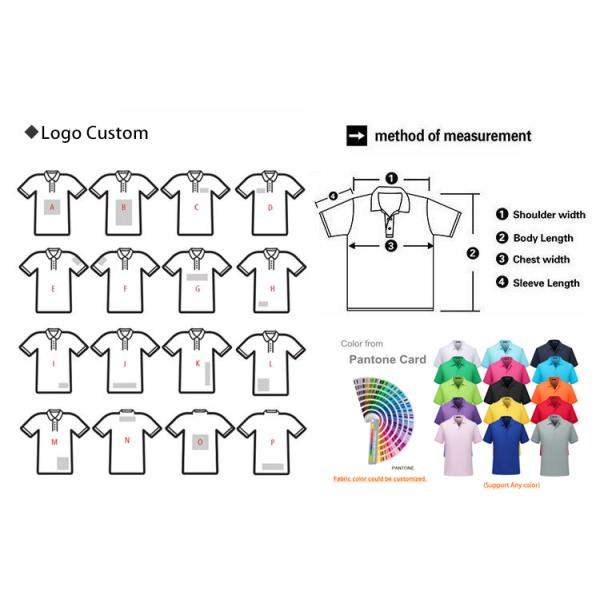 Multiscene Custom Leisure Apparel Polo Shirt Anti Shrink Breathable