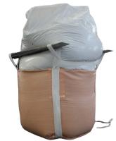Saco enorme tecido plástico impermeável 500kg 1000kg FIBC dos Pp da indústria que enche o saco grande