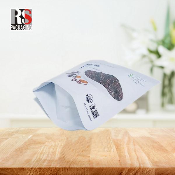 Smell Proof Laminated Poly Bag Bopp Plastic Poly Bag Heat Seal For Chocolate Packaging