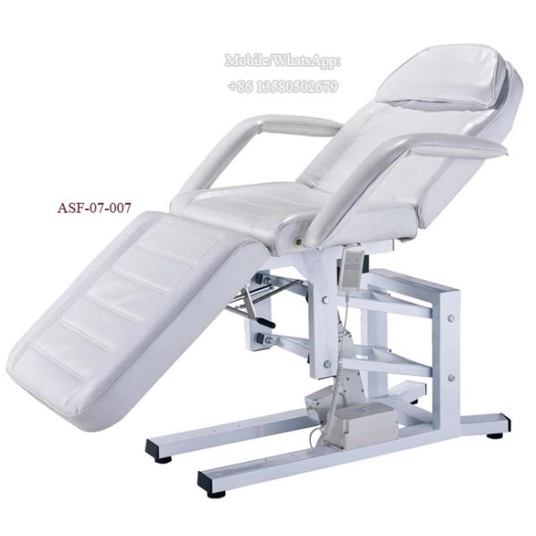 ASF-07-007 Solid Reinforced PU Leather Handle Salon Furniture Massage Bed
