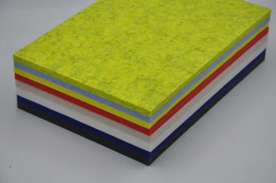 Panneaux carrés acoustiques en fibres de polyester