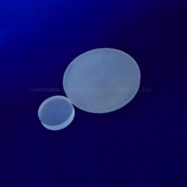Customized Corrosion Resistant High Temperature Resistant Quartz Frosted Plates Fused Quartz For Sample Support