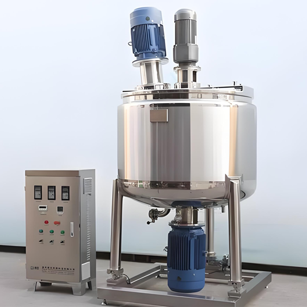 Custom-made 500L/1000L Stainless Steel Homogenizer and Disperser for Chemical Slurries and Liquid Mixing