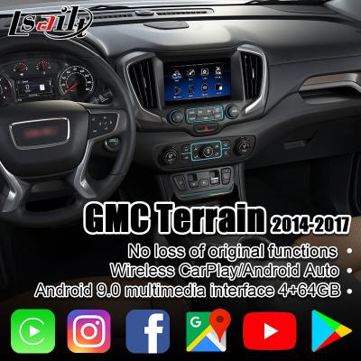 Caixa sem fio de PDI CarPlay com YouTube, NetFlix, relação video dos multimédios de Google Map Android para o terreno GMC