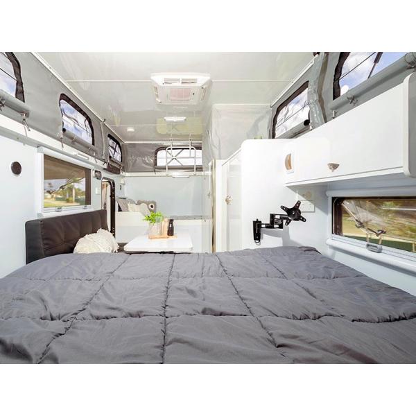 Petit double simple se garant Axle Travel Trailer Electromagnetic de remorque de campeur de frein à main