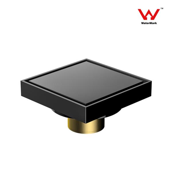 Poland Home Use Chrome Plated Brass Floor Drain Embedded 200 L/Min Water Flow Rate