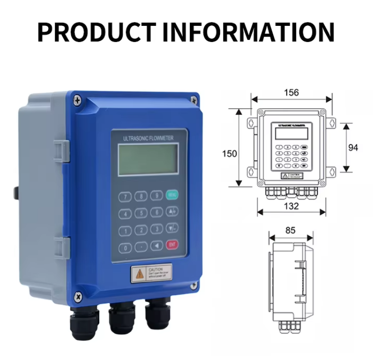 Energy Efficient Handheld Flow Meter With Error Correction Technology DN50-DN700