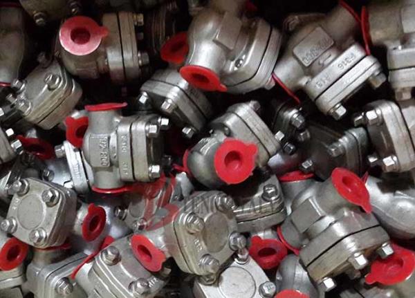 API Forged Steel Check Valve SW / NPT Small Size Metallic Seating Surface