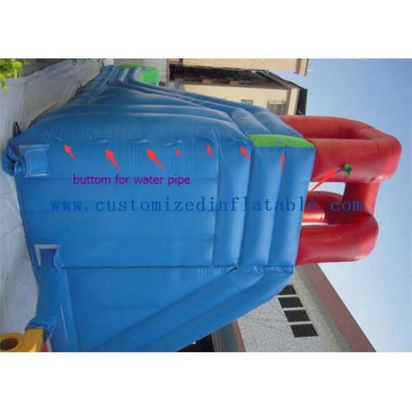 Kids Backyard Inflatable Water Slides Blow Up , Inflatable Outdoor Water Slides