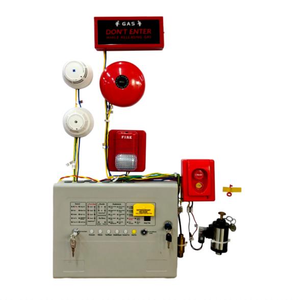 Gas Fire Suppression Controller IP68 24VDC 220VAC EN54 GB16806