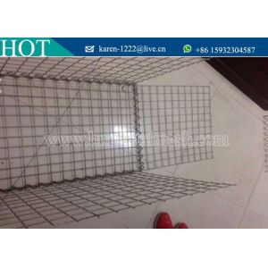 High Tensile Welded Gabion / Gabion Box Wall Vendor