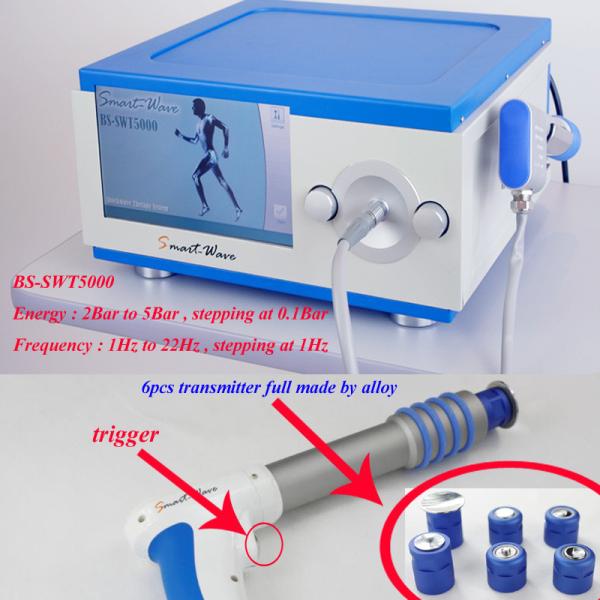 Pain Relief ESWT Shockwave Therapy Machine Smartwave Tennis Elbow Treatment
