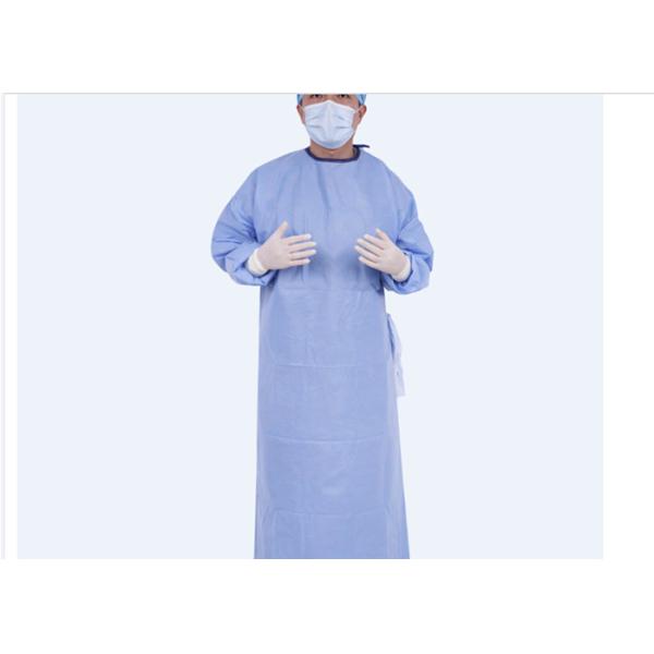 Nonwoven Surgical PPE 70g Medical Isolation Gowns