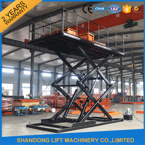 Гидравлические профессионального гаража сверхмощные Ссиссор лифт подъема автомобиля 24 месяца гарантии